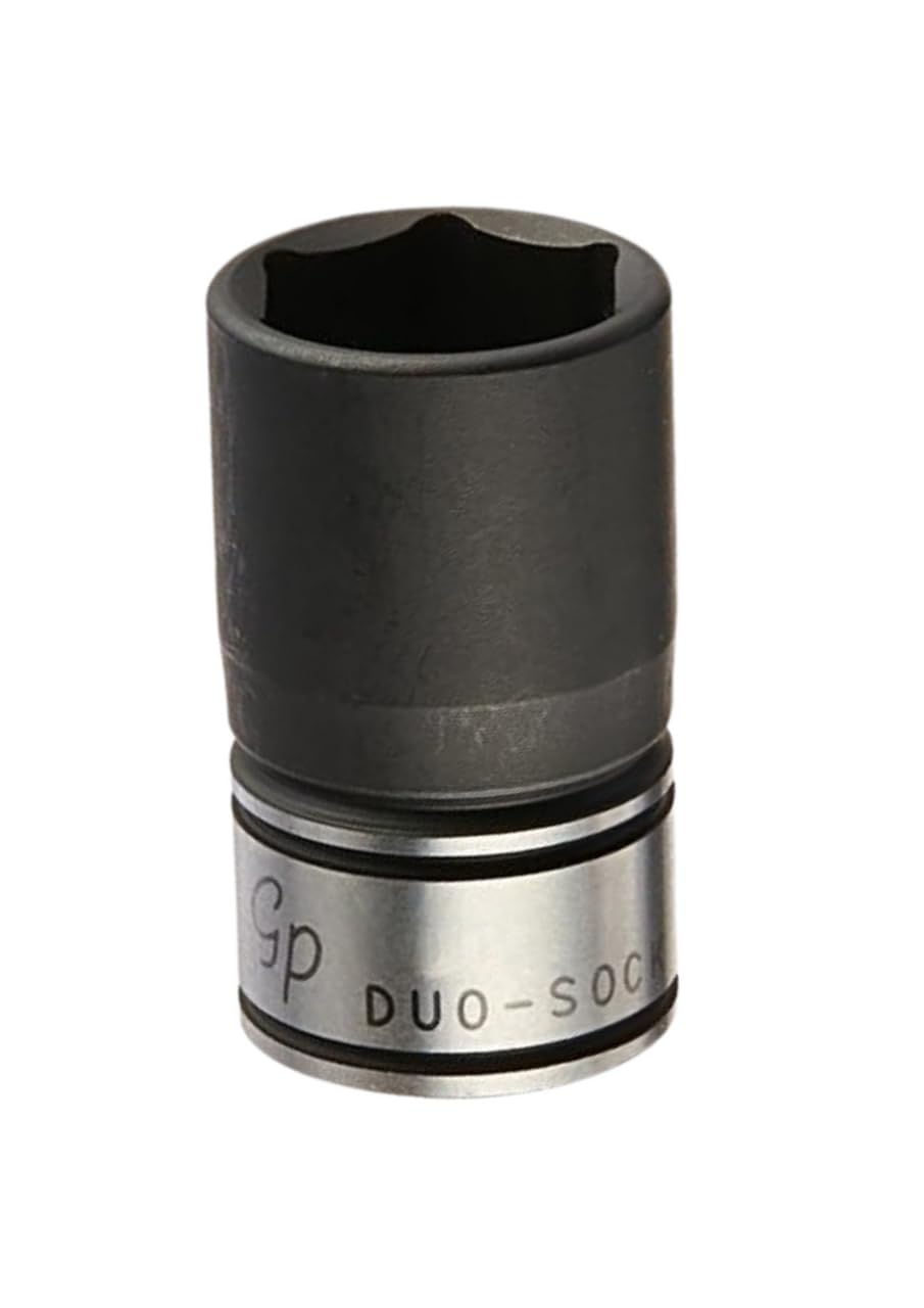 Grey Pneumatic Corp - 3/8 Drive X 11/16 Standard Duo-Socket - 6 Point (81022R)