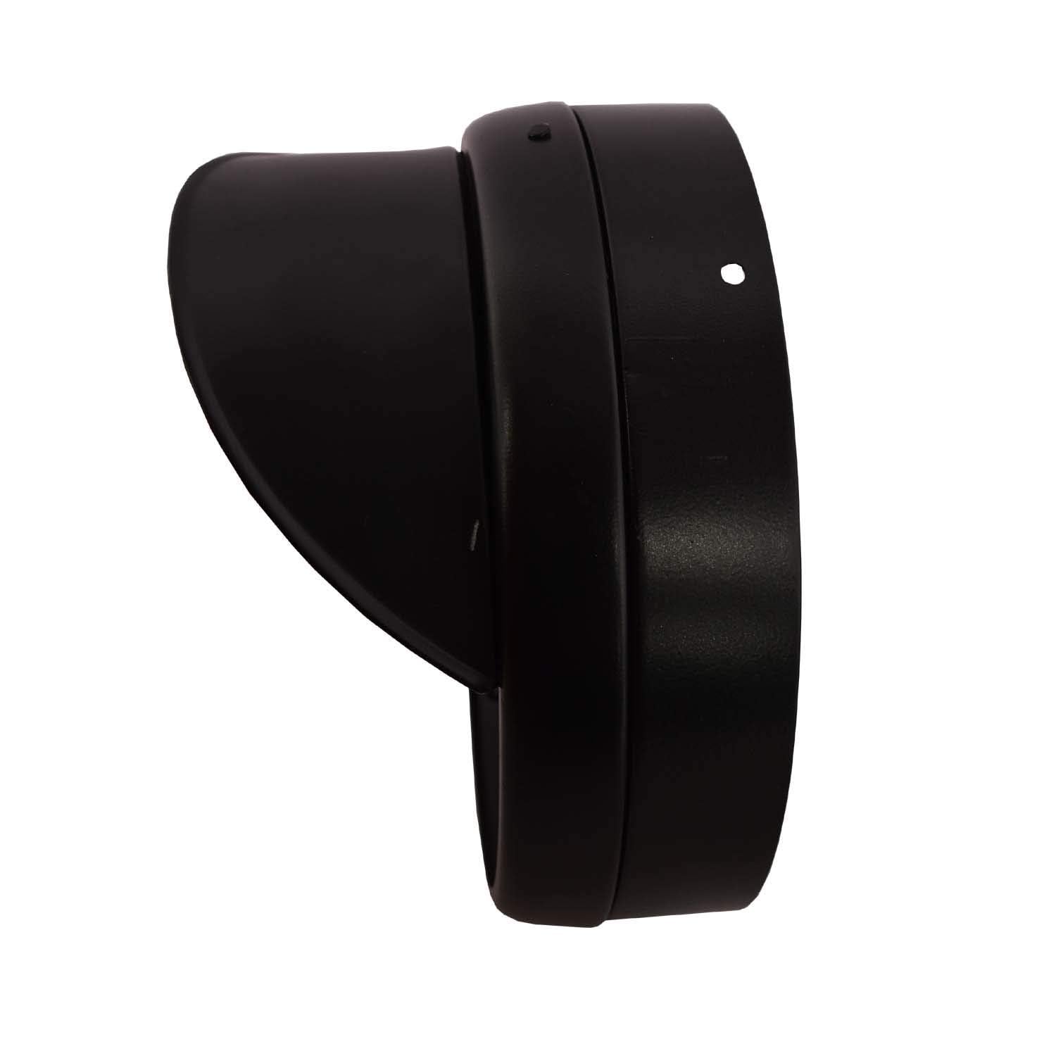 autobrandz metal headlight ring and cap set (black) for re classic, electra, standard 350/500 cc.