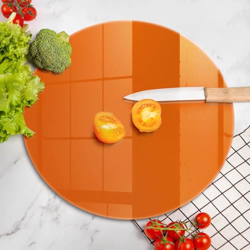 Planche à découper induction Wallfluent orange 40cm pour protection plaque de cuisson - 3