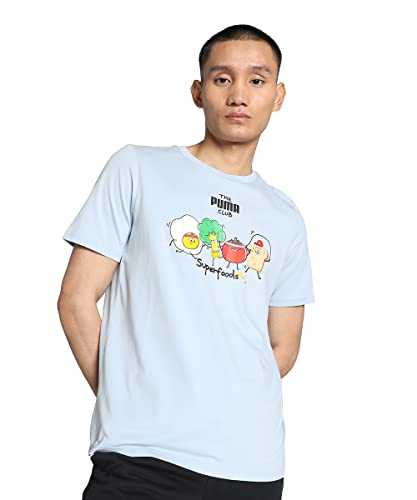 Image of Puma Men's Cotton Regular Fit T-Shirt