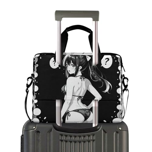 Funda para laptop portátil de 15.6 pulgadas con correa y asa miniatura 4