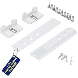 2 Juegos Guia Puerta Corredera para Puertas Empotradas de Frigorificos y Congeladores Recambios Nevera Universal para Liebherr 9086322 para Miele 1878720 para Smeg 015730361 Garantía 10 Años -Monteral