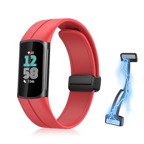 [RicYeel] Ct VRoh Fitbit charge 6/Fitbit charge 5 Ή oh }Olbgt ȒP X|[coh Xgbv ւoh xg Fitbit charge 6/Fitbit char