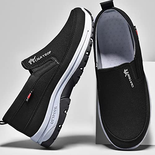 viagem ortopédicos respiráveis,Mens Slip On mocassins | Tênis ortopédicos vintage para caminhadas la