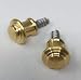 Solid Brass Piano Desk Knobs Small 1/2