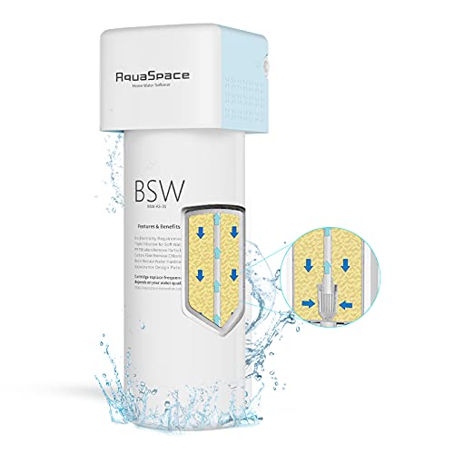 AquaSpace Under Sink Filter Water Softener for Soft Skin & Smooth Hair, Salt-Free Home Removes Chlorine, Heavy Metals & Harmful Sediments (Not Whole House) AquaSpace Under Sink Filter Water Softener for Soft Skin & Smooth Hair, Salt-Free Home Removes Chlorine, Heavy Metals & Harmful Sediments (Not Whole House)