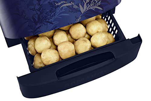 Image of Samsung 183 L 2 Star Digital Inverter Direct-Cool Single Door Refrigerator (RR20C2Z226U /NL, Mystic Overlay Blue, Base Stand Drawer)