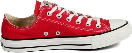 Converse Unisex Chuck Taylor All Star Low Top (10 B(M) US Women / 8 D(M) US Men, Red)4