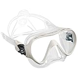 Aqualung - Tauchmaske Linea, transparent, weiß