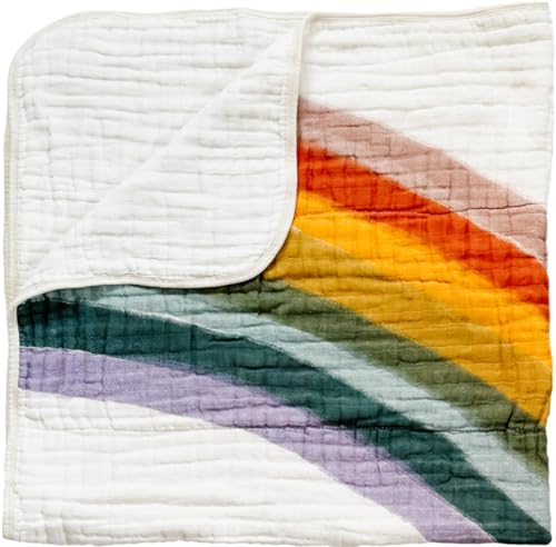 Image of CLEMENTINE KIDS Reversible Quilts (Rainbow Connection)