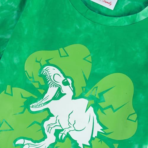 HH Family Kids St. Patrick’s Day Shirt Boys and Girls Green T-Shirt Clothing 4-12 Years2