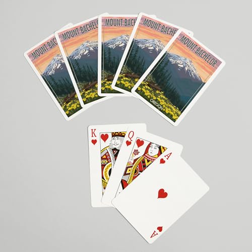 Baraja de Poker Lantern Press con 52 Cartas miniatura 7