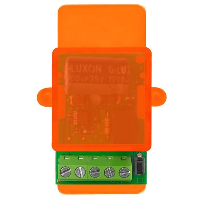 Kit apriporta automatico telecomandato per elettroserratura con 2 radiocomandi - cancellino serratura elettrica a 12-24Vca - si collega direttamente al pulsante di apertura