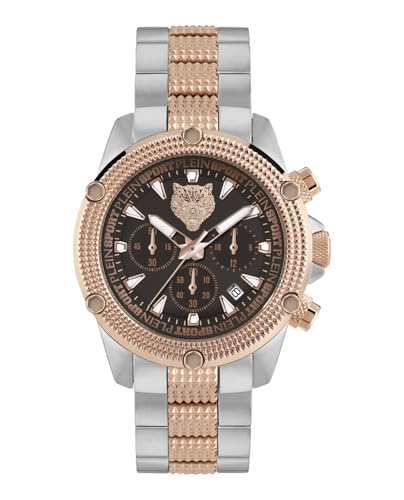 Plein Sport Hurricane Chrono montre acier idéale pour le sport et le bureau