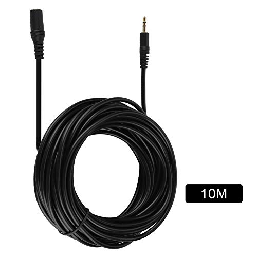 Cable auxiliar ph jack 3.5mm macho a hembra, 10m miniatura 3
