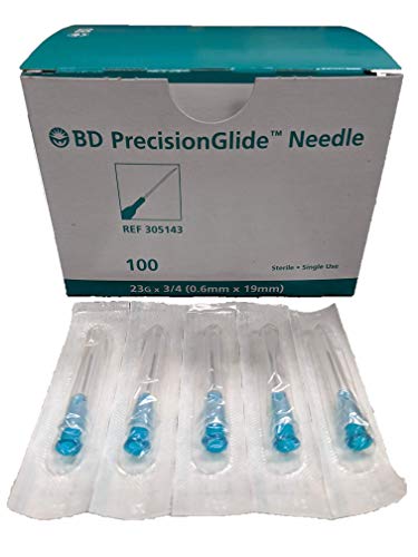 Luer Lock Sterile and Individually Wrapped 100pk (23g 3/4)