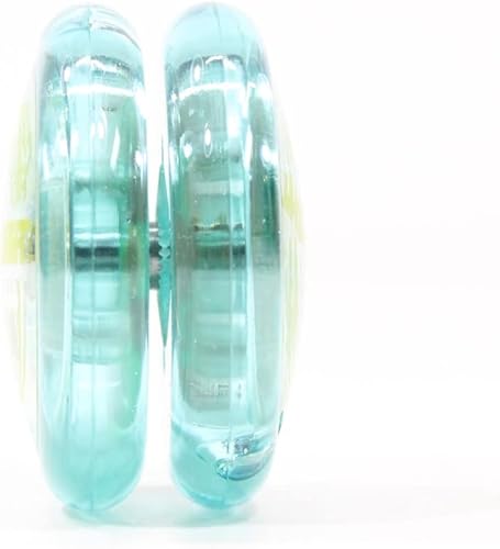 Miniatura 2 de MAGICYOYO Yoyó D5 YoStar-Light - YoYo con luz LED en bucle (verde translúcido con tapas transparentes)