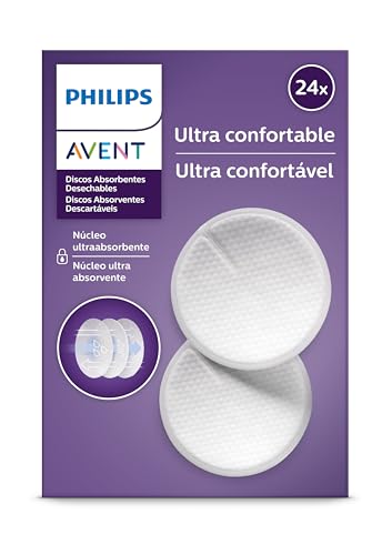 Philips Avent SCF254/24 24 coussinets d'allaitement jetables - jour et nuit