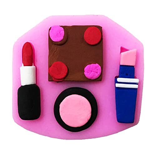 Woohome 14 PCS Makeup Theme Silicone Moulds - Image 3