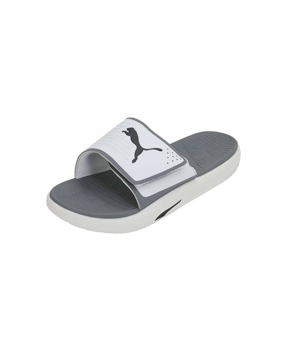 Puma Mens Softride Slide V Ash Gray-Black-Cool Dark Gray Slide - 9 UK (39984503) (B0D2D9VGCJ) Amazon Price History, Amazon Price Tracker