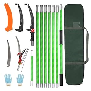 Zlinke GZJ-DE 8m Astsäge mit Stiel Set
