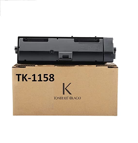 TK-1158 Black Compatible Toner Cartridge for Kyocera P2235, P2235dn, P2235dw, P2040, P2040dn, P2040dw, M2135dn, M2635dn, M2735, M2735dw, M2735dn Printer (TK 1158) (TK-1158 Black)
