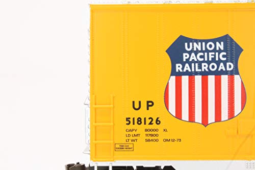 Bachmann Trains - High-Cube Box Car With Sliding Door - Union Pacific® - Ho Scale Silver #TOP16