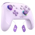GMBACK Wireless Switch 2 Pro Controller, Macro Controller for Nintendo Switch 2/1/Lite/OLED with Loop Macro, Home Wake Up, HD Rumble, Motion Control, Turbo, 800mAh, Purple
