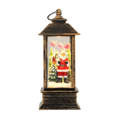 Abaodam Christmas Lantern Christmas Winter LED Lantern Christmas Breeze Light Glow Decorations Christmas Santa Night Light Snowman Night Light Christmas Hanging Lantern Christmas Tree Hanging Lanterns