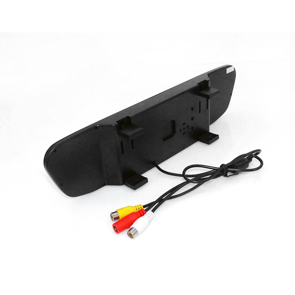 Écran TFT LCD HD800X480 de 5 pouces pour voiture avec 2 entrées vidéo