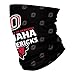University of Nebraska at Omaha Mavericks Black Neck Gaiter All Over print Vive La Fete