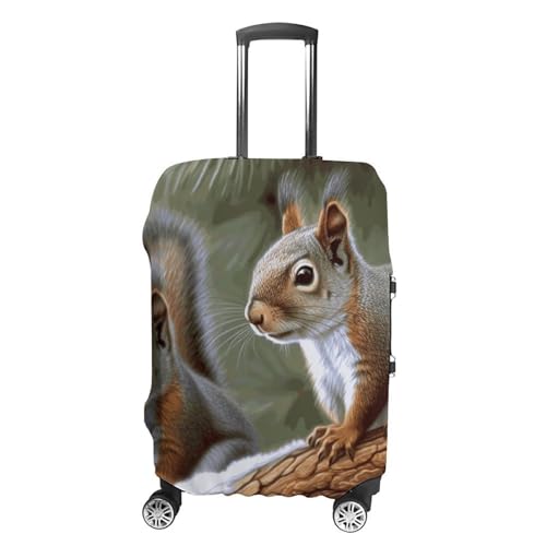 Little Squirrel Suitcase Covers Luggage Protector - Travel Elastic Baggage Case Protective, Washable Anti-scratch Large Suit Case Cover for Suitcases Fits 19-32 Inch Luggages XL