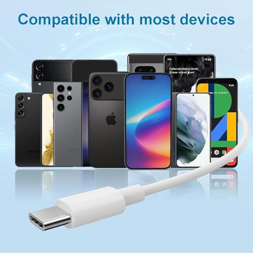 Image of 2 Packs USB C Headphones for iPhone 17 /16 /15 Pro Max Plus Type C Earphones with Microphone & Remote Noise Cancelling Earbuds for iPhone 17 /16 /15 Pro, iPad, Galaxy S23 /S22 /S21 /S20 /Ultra Note 10 /20