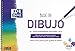 Oxford Bloc Dibujo A4 Tapa Blanda/Contratapa rígida 20 Hojas 130 gr con Recuadro y Espiral