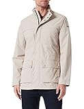 Transpirable Geox M Ponza Chaqueta, Humus, 46 para Hombre