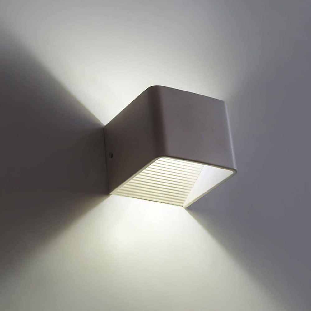 ICEMOB LED Headboard Modern Metal Wall Lamp with
