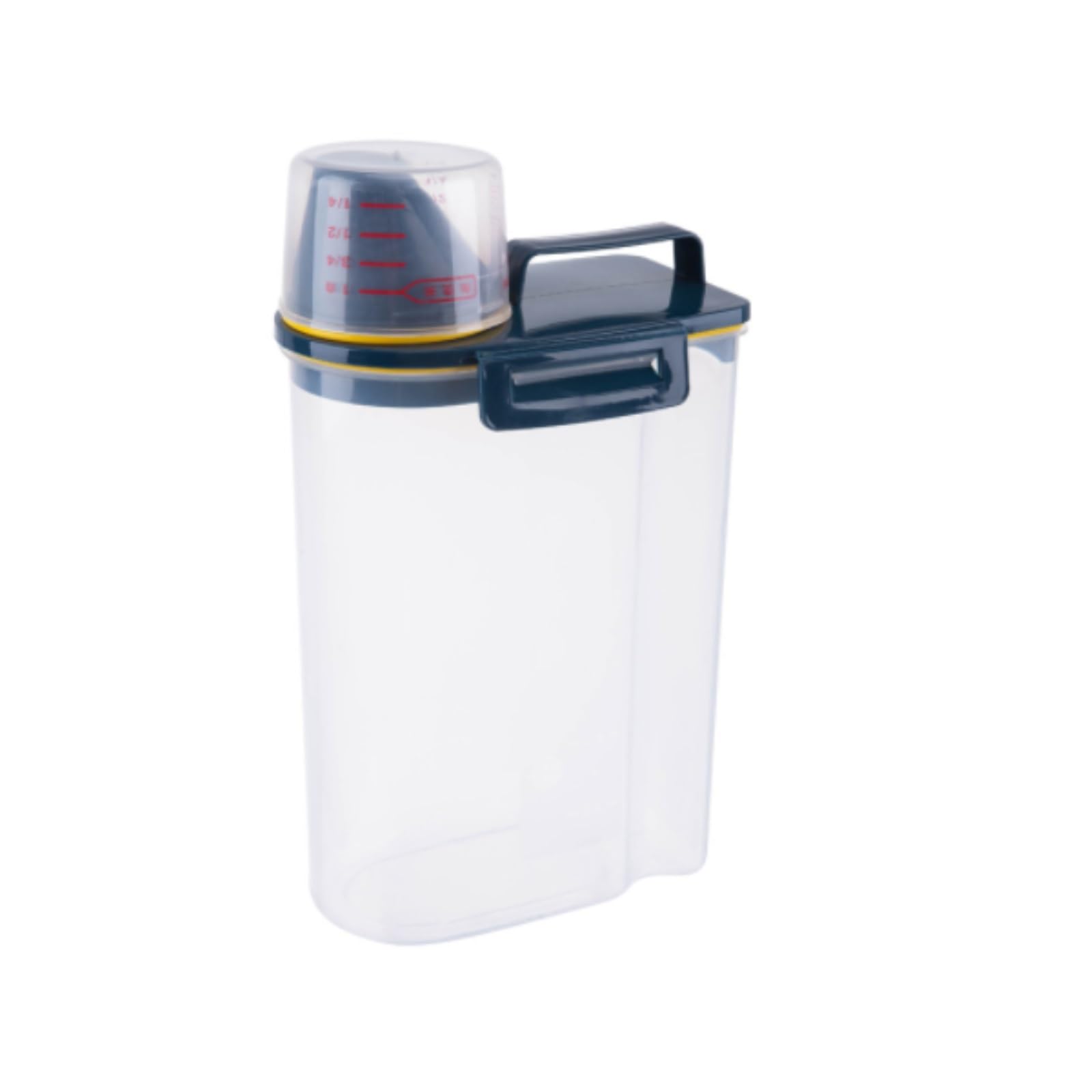 CVdrtyED Dry Food Cereal Dispenser Plastic Dry Food Rice Bucket Airtight Container Cereal Flour Bin Pet Dog Cat Dispensers Pantry Rice Container(Grün)