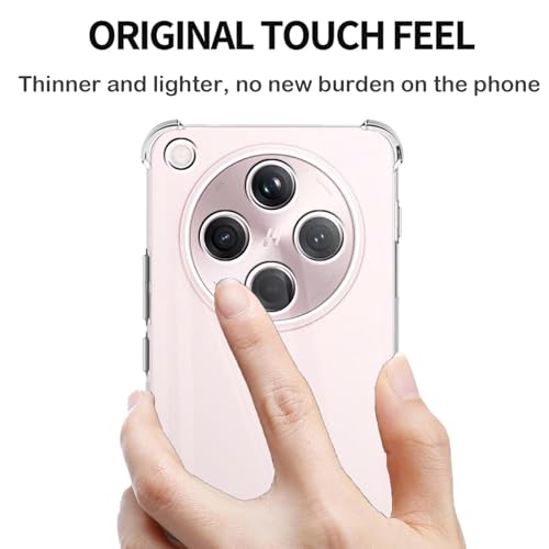 Image of Compatible for [ vivo T4 5G ] Bumper Back Case Cover for [ vivo T4 5G ] - Transparent