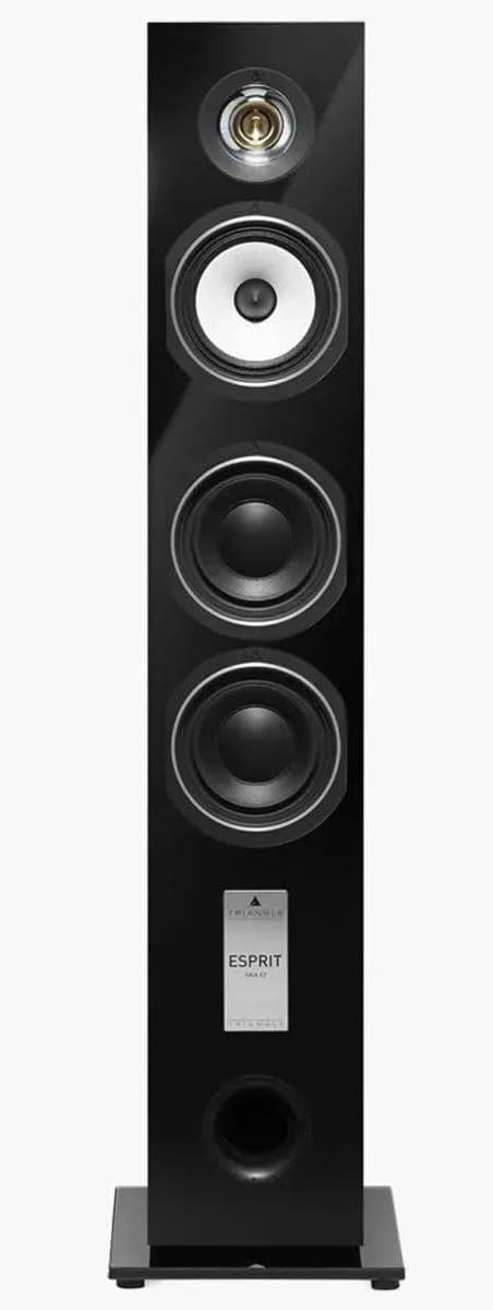 Triangle Gaia Ez Floorstanding Speaker, Black Ash