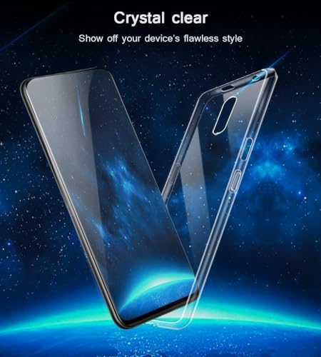 Image of NISHTECH for OnePlus 7 5G Premium Transparent Hybrid Soft Slim Dust Proof Back Case Cover with Camera Protection