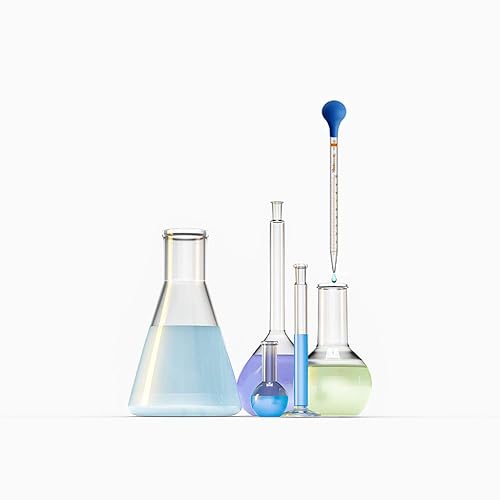 Miniatura 5 de Pipetas de laboratorio graduadas de vidrio de 0.3 fl oz, pipeta líquida con 2 tapas de goma, 2 piezas de varilla de vidrio de 7.9 in y cepillo