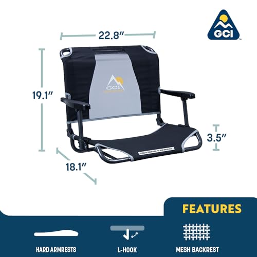 GCI Outdoor Silla de Confort para Estadio con Reposabrazos Modelo 10310 miniatura 3