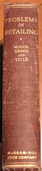 Hardcover Problems in retailing, Book