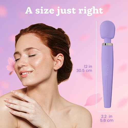 Image of Oliver James Premium Wand Vibrator - High-Powered Massager 5 Modes 4 Levels
