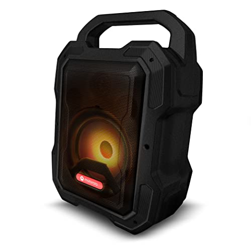 Motorola ROKR 800 Bluetooth Portable Speaker, Karaoke Machine with Microphone, Powerful Subwoofer, LED Dance Lights - 40W, 20 hrs Playtime, IPX4, Perfect for Indoor/Outdoor Party