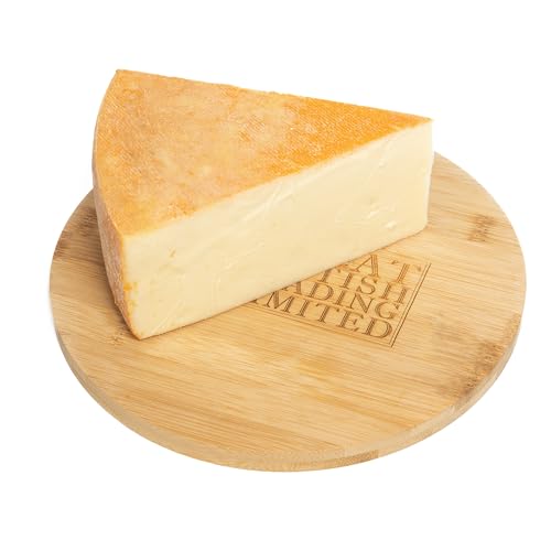 Raclette Cheese | Premium Quality | 1 kilo / 2.2 lbs Block Soft Cheese for Melting and for Fondue - Premium Quality French Cheese Wheel Piece from GREAT BRITISH TRADING