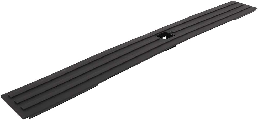 OCPTY Tailgate Molding Cap for 2015-2020 for Ford for F-150 Flexible Step(Matte Black), 1PC Top Rear Tailgate Moulding Trim ABS Material Truck Beds & Tailgates