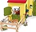 Schleich Farm World Animal Playset - 92pc Kids Farm Playset with Cow, Horse, Pig, Bull, and Accessories for Boys and Girls, Gift for Kids Age 3+, Yellow