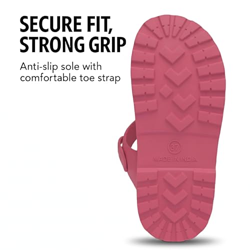 Image of ORTHO JOY Orthopedic Arch Support Sandals for Women - Comfort Slip-On Toe Post Slides with Adjustable Strap & Cushion Sole