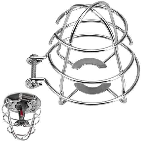 Copertura della testa 'irrigatore, forte protezione antincendio per impianti di irrigazione, di protezione efficace in acciaio al carbonio, per ristoranti, case, magazzini, cantine, uffici